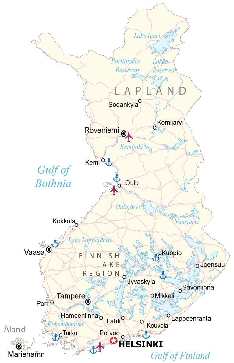Finland Map