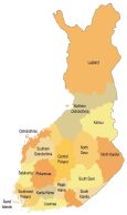 Finland Administration Map