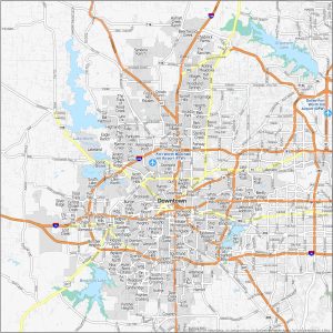 Fort Worth Neighborhood Map