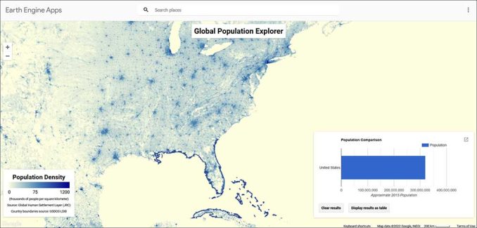 GEE Global Population Explorer App