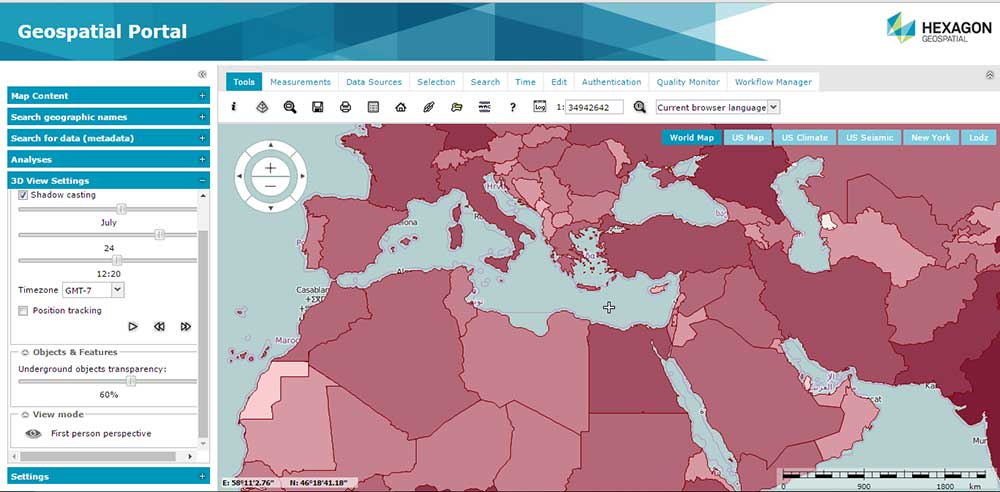 Geomedia Geospatial Portal