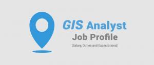 GIS Analyst Job Profile