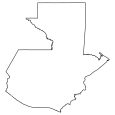 Guatemala Blank Map