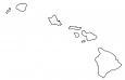 Hawaii Outline Map