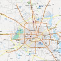 Houston Map Texas