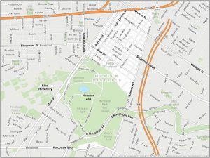 Houston Museum District Map