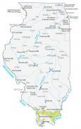 Illinois State Map
