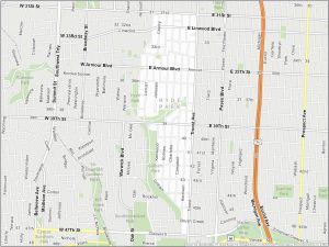 Kansas City Hyde Park Map