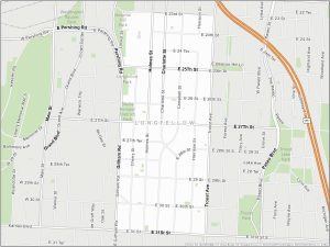 Kansas City Longfellow Map