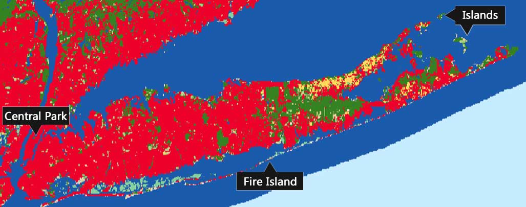 LC New York Esri Landcover 10m