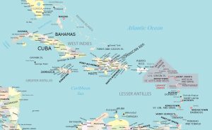 Leeward Islands Administration Map