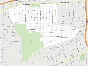 Nashville Sylvan Park Map