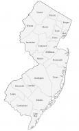 New Jersey County Map