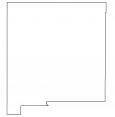 New Mexico Outline Map