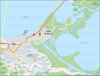 New Orleans Map Louisiana