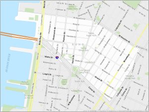 New York City SoHo Map