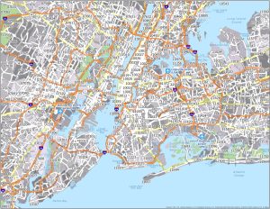 New York Zip Code Map
