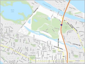 Portland Kenton Map