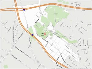 San Diego Old-Town Map