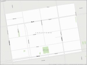 San Francisco Japantown Map