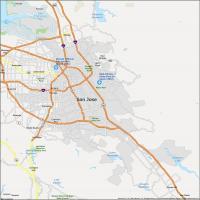 San Jose Map California