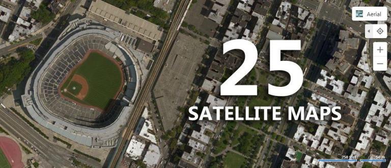 satellite maps