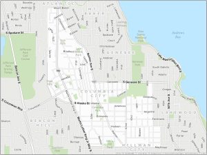 Seattle Columbia City Map