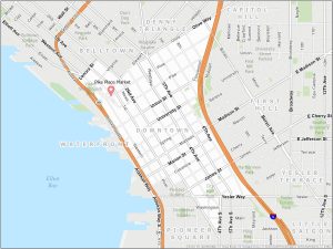 Seattle Downtown Map