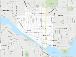 Seattle Fremont Map