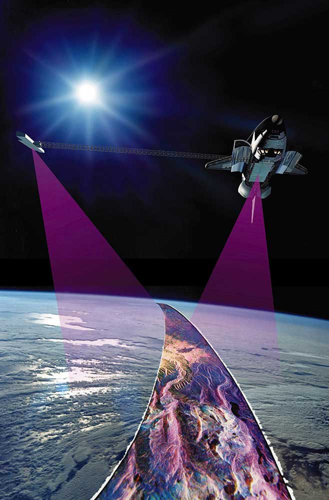SRTM Satellite