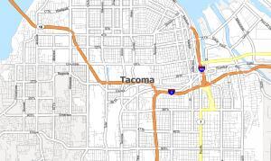 Tacoma Map