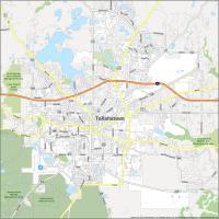 Tallahassee Map