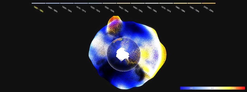 Temperature Anomalies Map