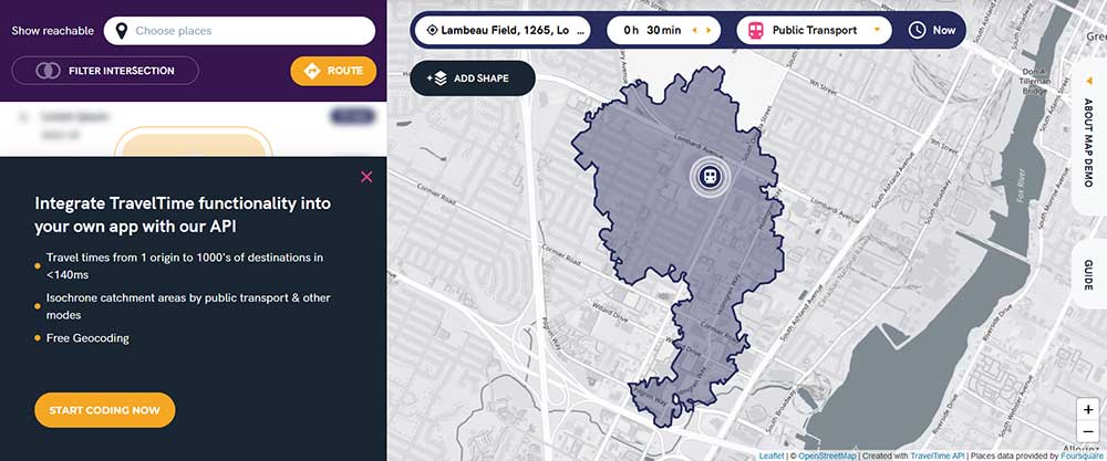 Travel Time App