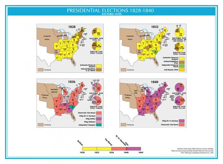United States Presidential Elections 1828-1840