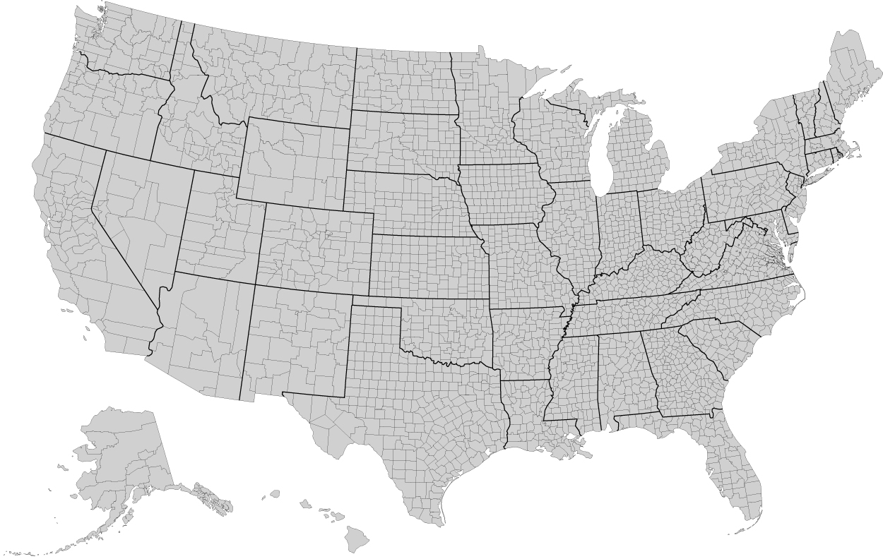 US County Map