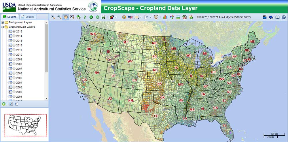 USDA Cropscape