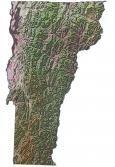 Vermont Satellite Map