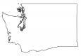 Washington Outline Map