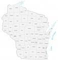 Wisconsin County Map