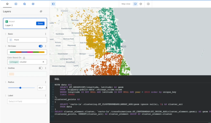 CARTO Geoenrichment
