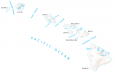 Hawaii Rivers and Lakes Map