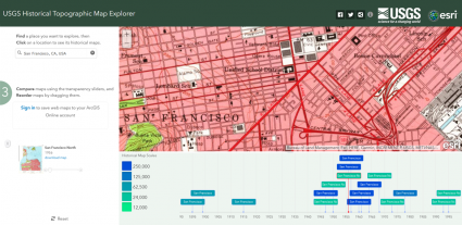 USGS Historical Topographic Map Explorer