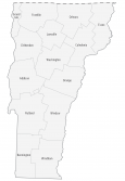 Vermont County Map